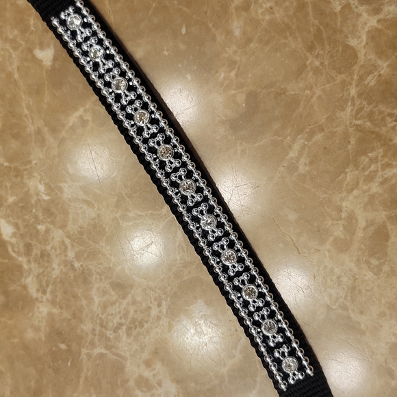 Top Paw jet black 16" dog collar - small dog/large cat - Picture 8 of 12